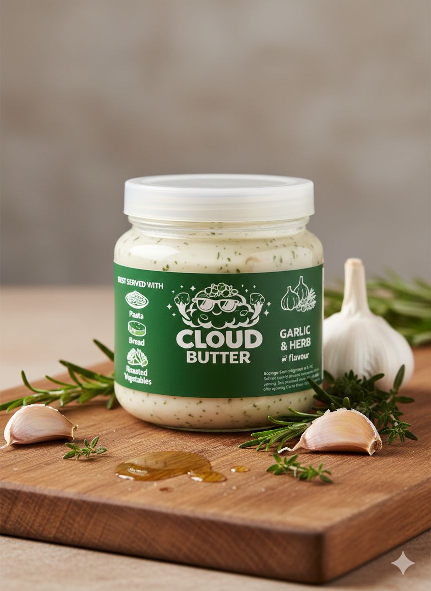 Cloud Butter – Whipped Garlic & Herb Butter
