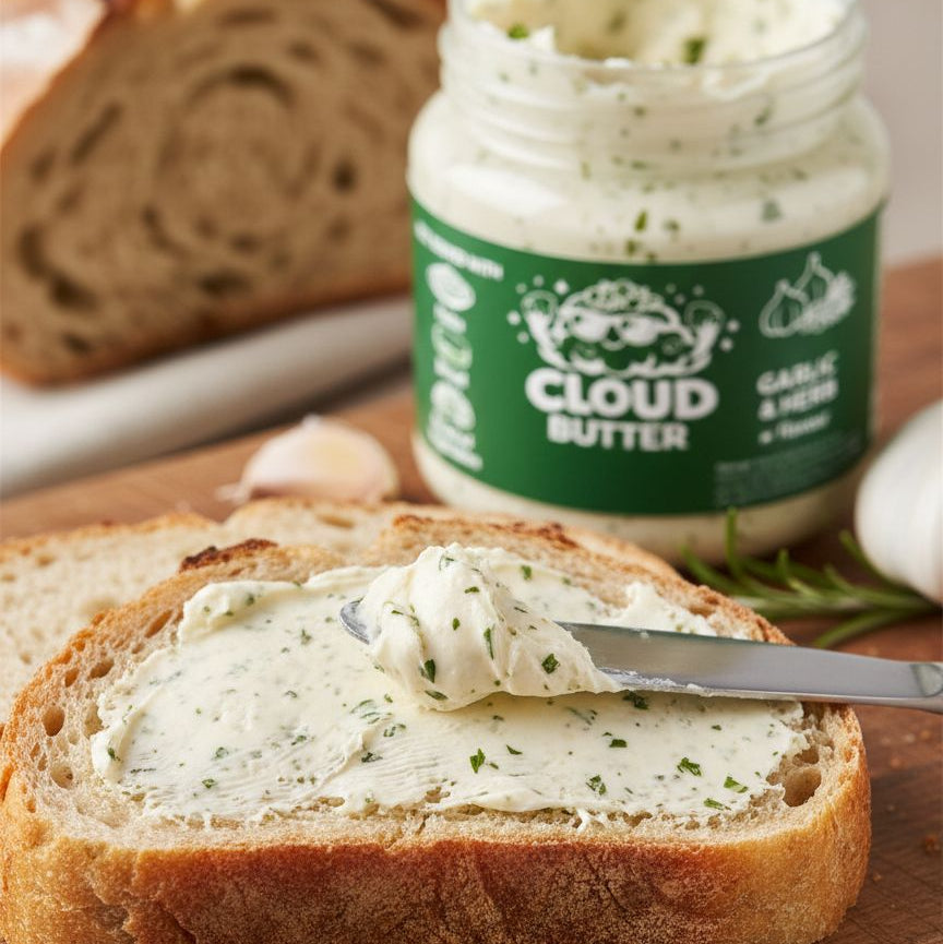 Cloud Butter – Whipped Garlic & Herb Butter