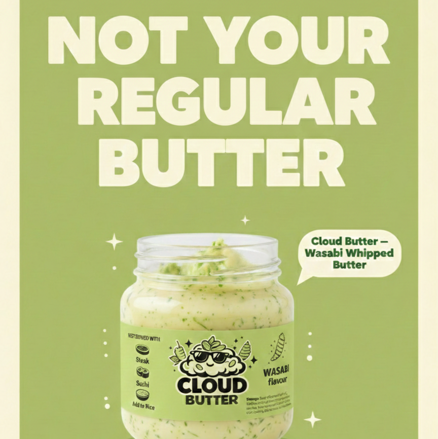 Cloud Butter – Wasabi Butter