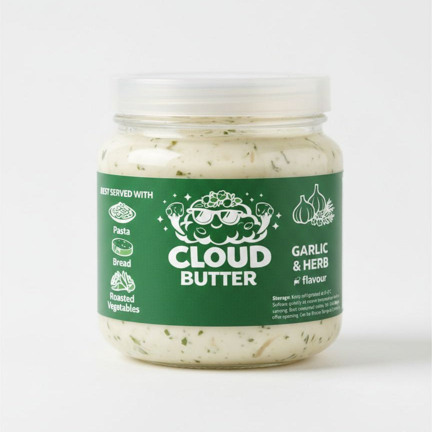 Cloud Butter – Whipped Garlic & Herb Butter